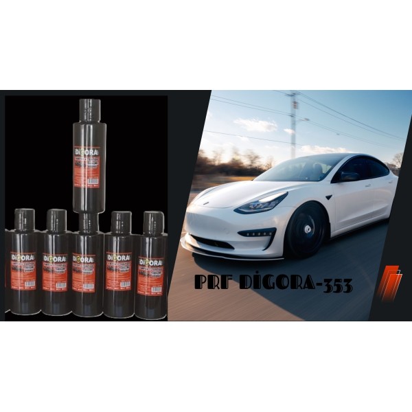 PRF DİGORA 353 Plastik tampon torpido araç iç dış aksam yenileme ürünü   7li set  200 ml